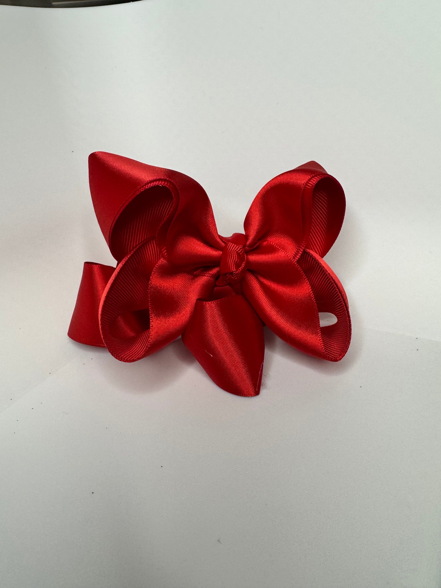 Red Satin Piggies 4 in