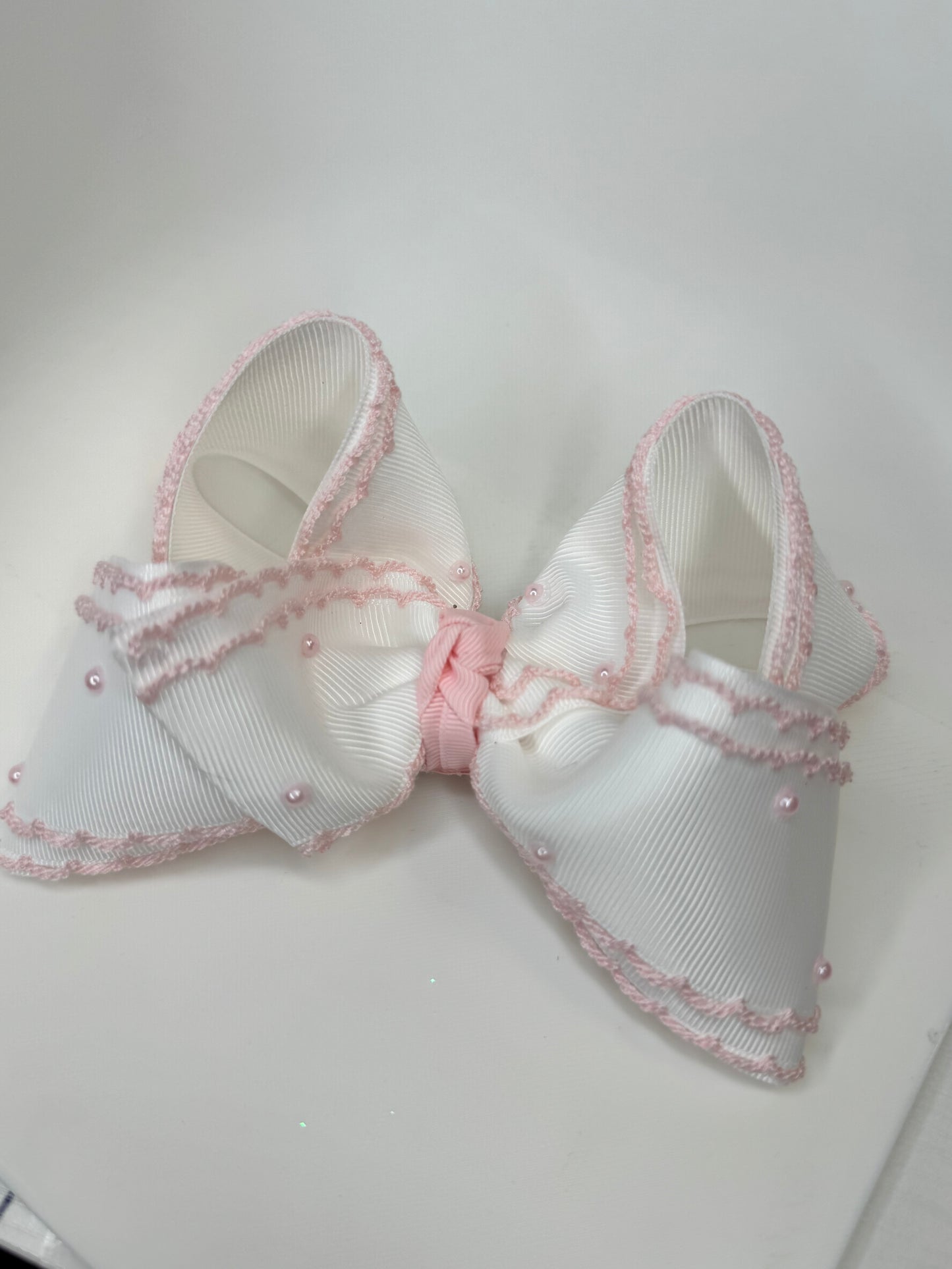 Double Pink Moonstitch