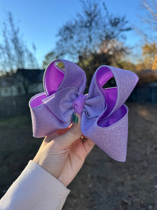 PIGGIES Purple Glitter