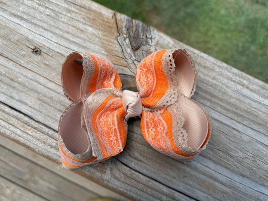 Orange and Tan
