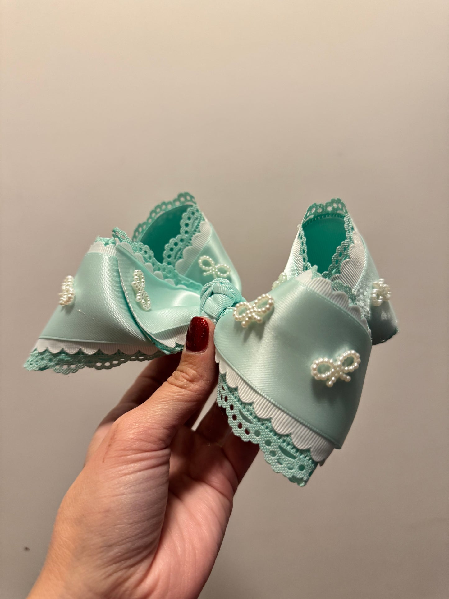 Mint with Bows