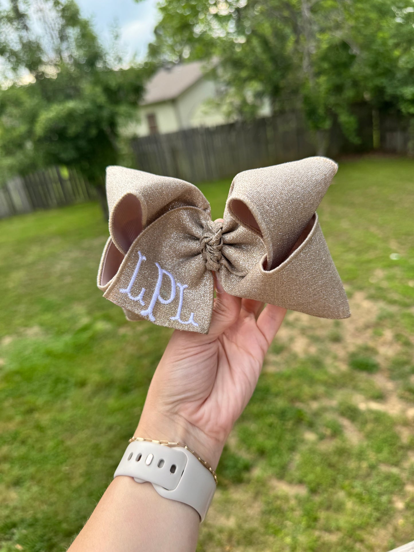 MONOGRAM GLITTERS