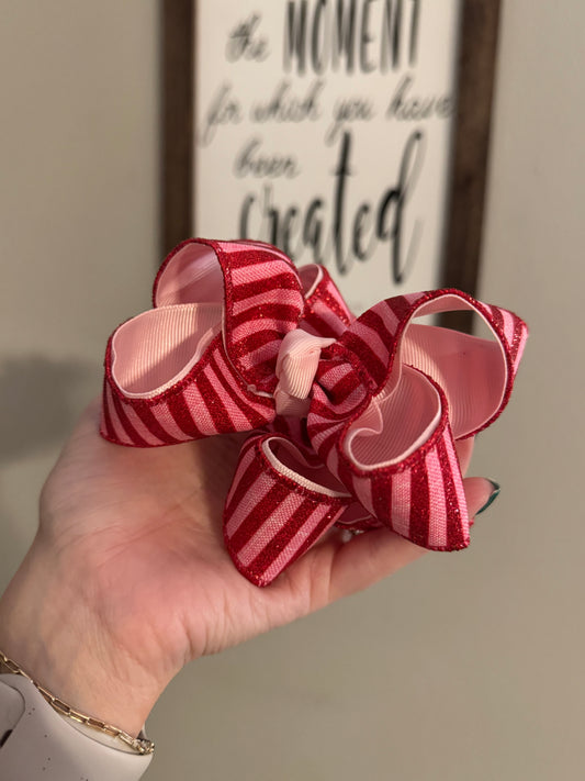 Red & Pink Stripe Piggies