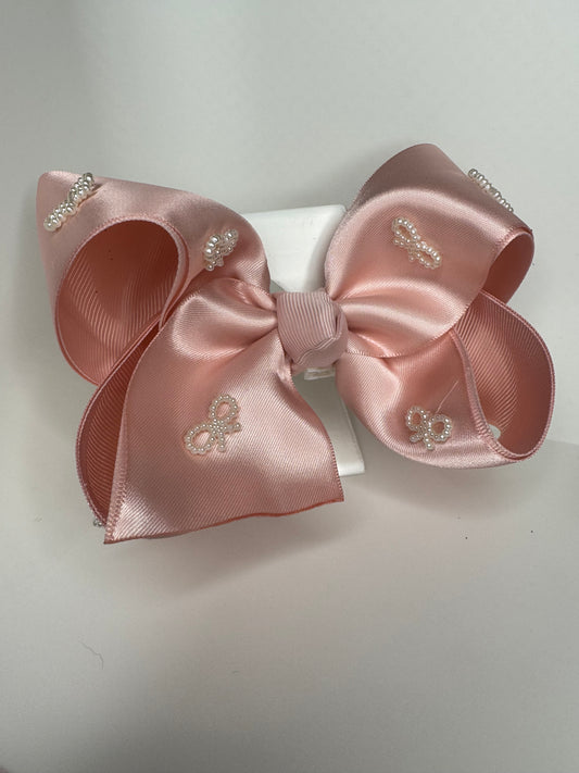 Rosey Pink with Pearls