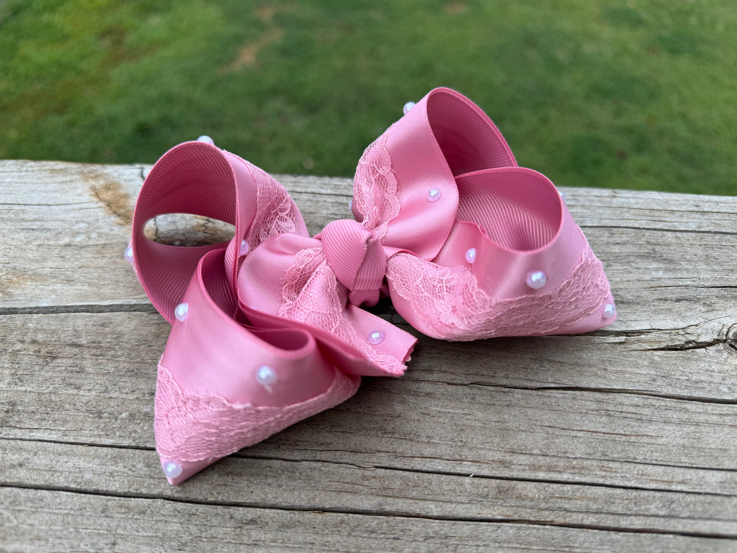 Dusty Rose with Pearls