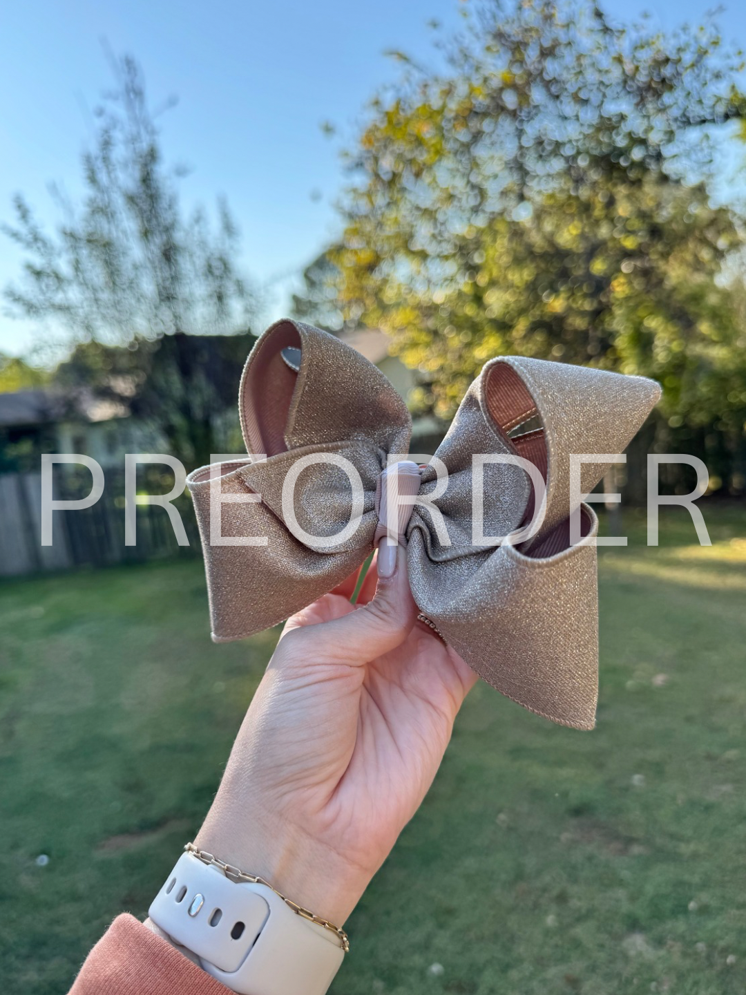 PREORDER Taupe Glitter