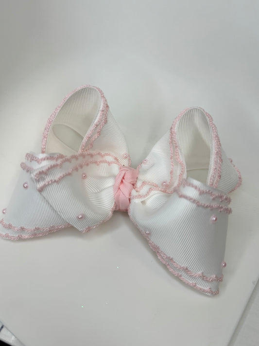 Double Pink Moonstitch